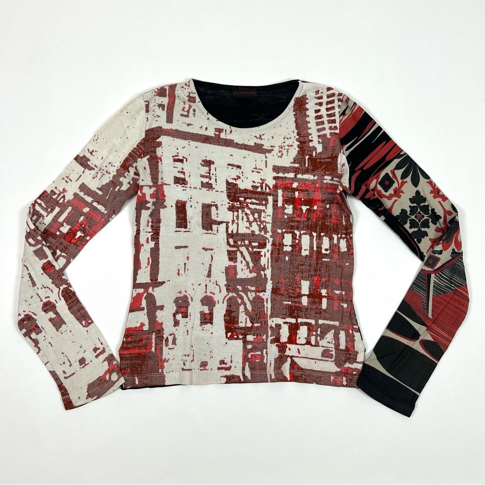 Vintage Custo Barcelona Long Sleeve Top